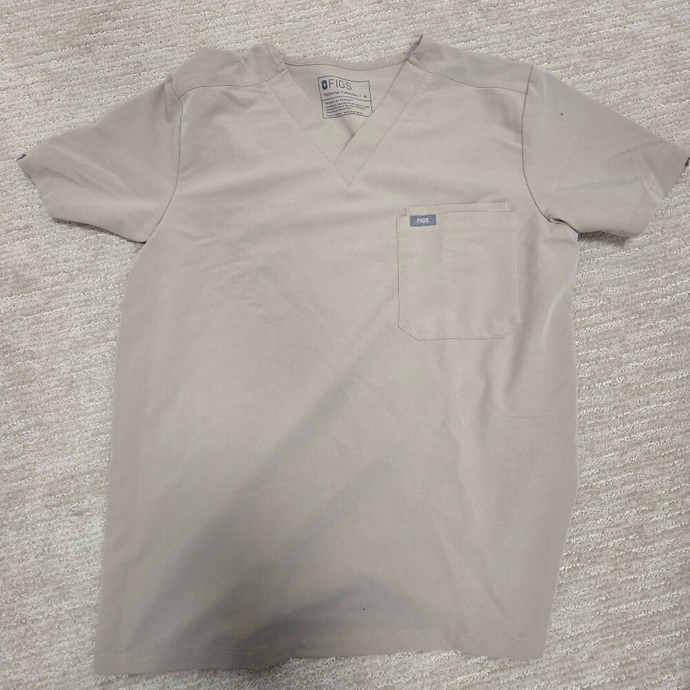 Figs Leon Scrub Top Men's Size M Boulder
